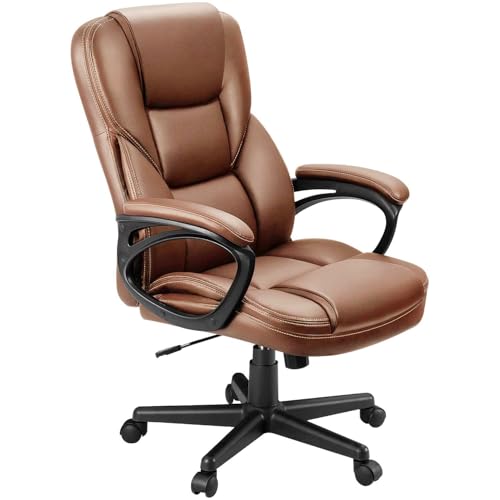 Black PU Leather High Back Adjustable Swivel Office Chair O8202