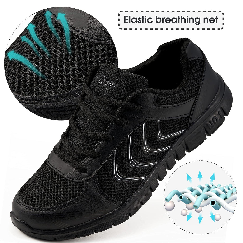 Womens Sneakers Breathable Mesh Lace-up Running Athletic Walking Shoes K29875