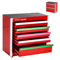 Mini Red Steel Tool Box with 5 Drawer O4127