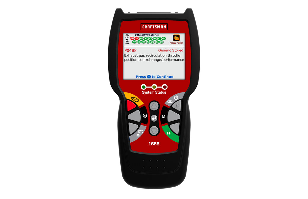 OBD2 ABS Srs Diagnostic Code Reader O760