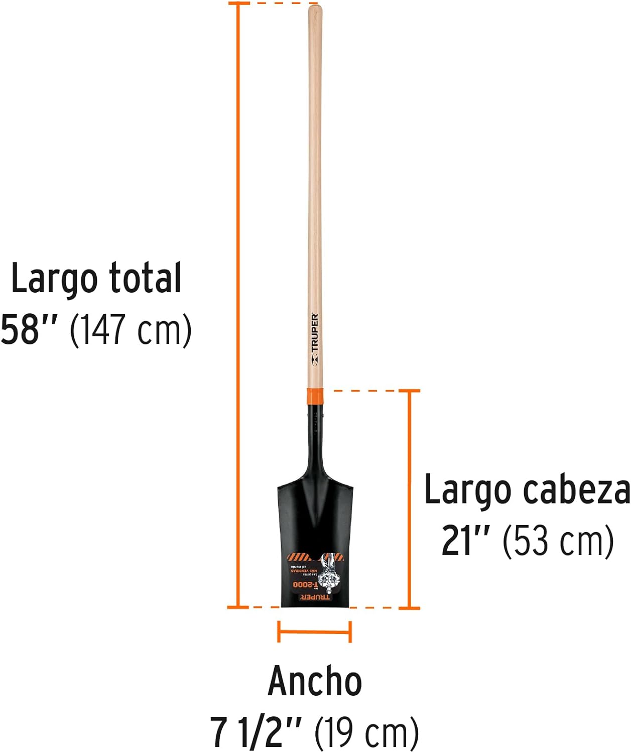 D-Handle and Long Handle Garden Spades 58" K9266