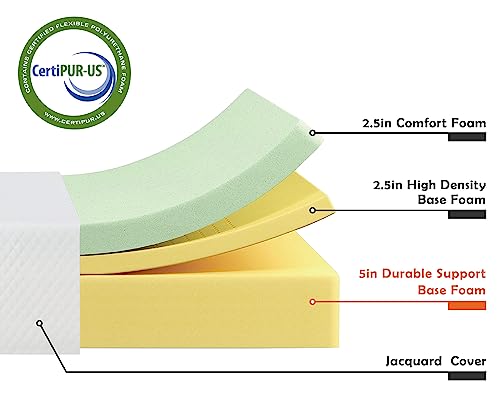 5 Inch Gel Memory Foam Queen Mattress G564