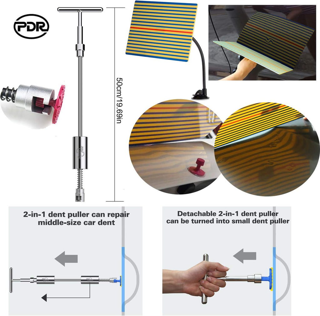 Complete Paintless Dent Removal Tools Set O41346