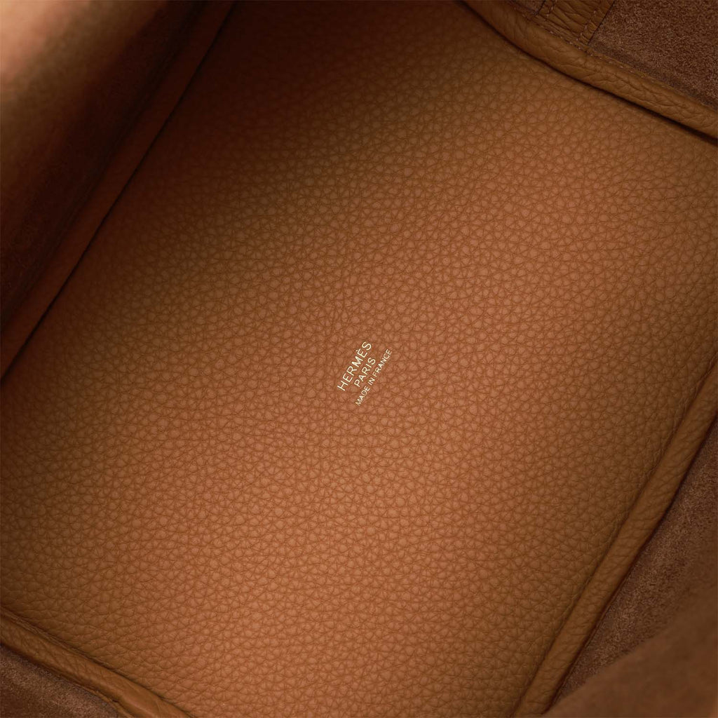 Biscuit Clemence Gold Hardware Bag B127688