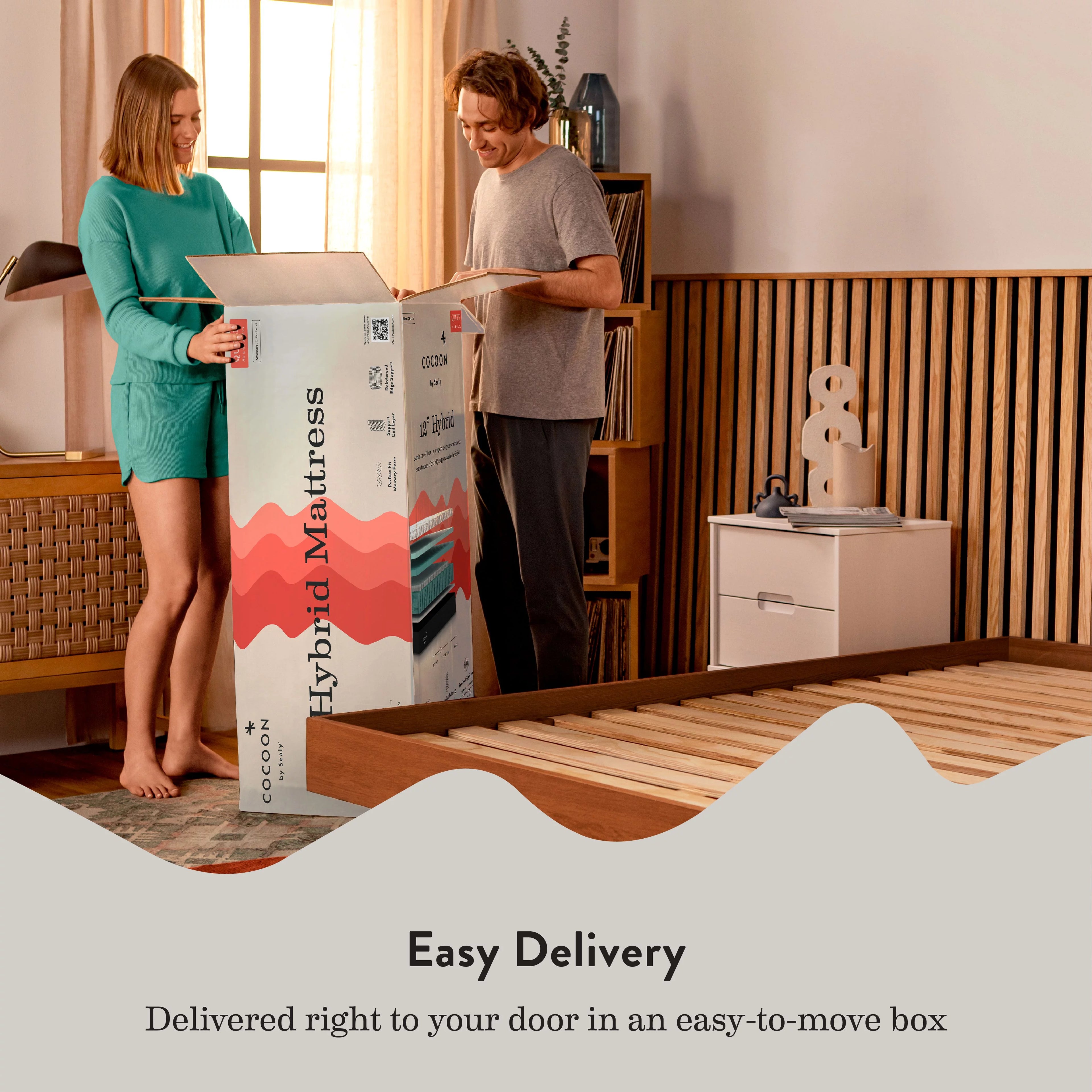 12" Medium Hybrid Mattress W32178