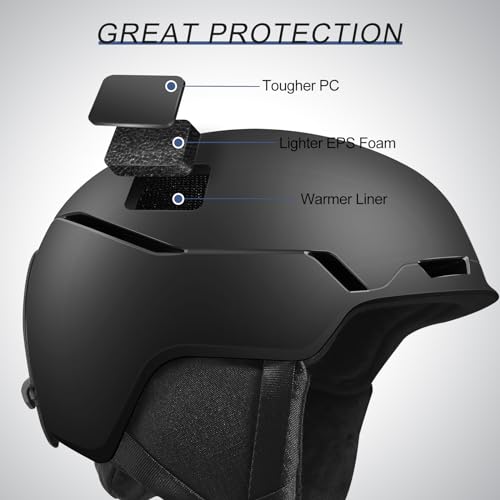 Adjustable PC Shell EPS Foam Snow Helmet U451482