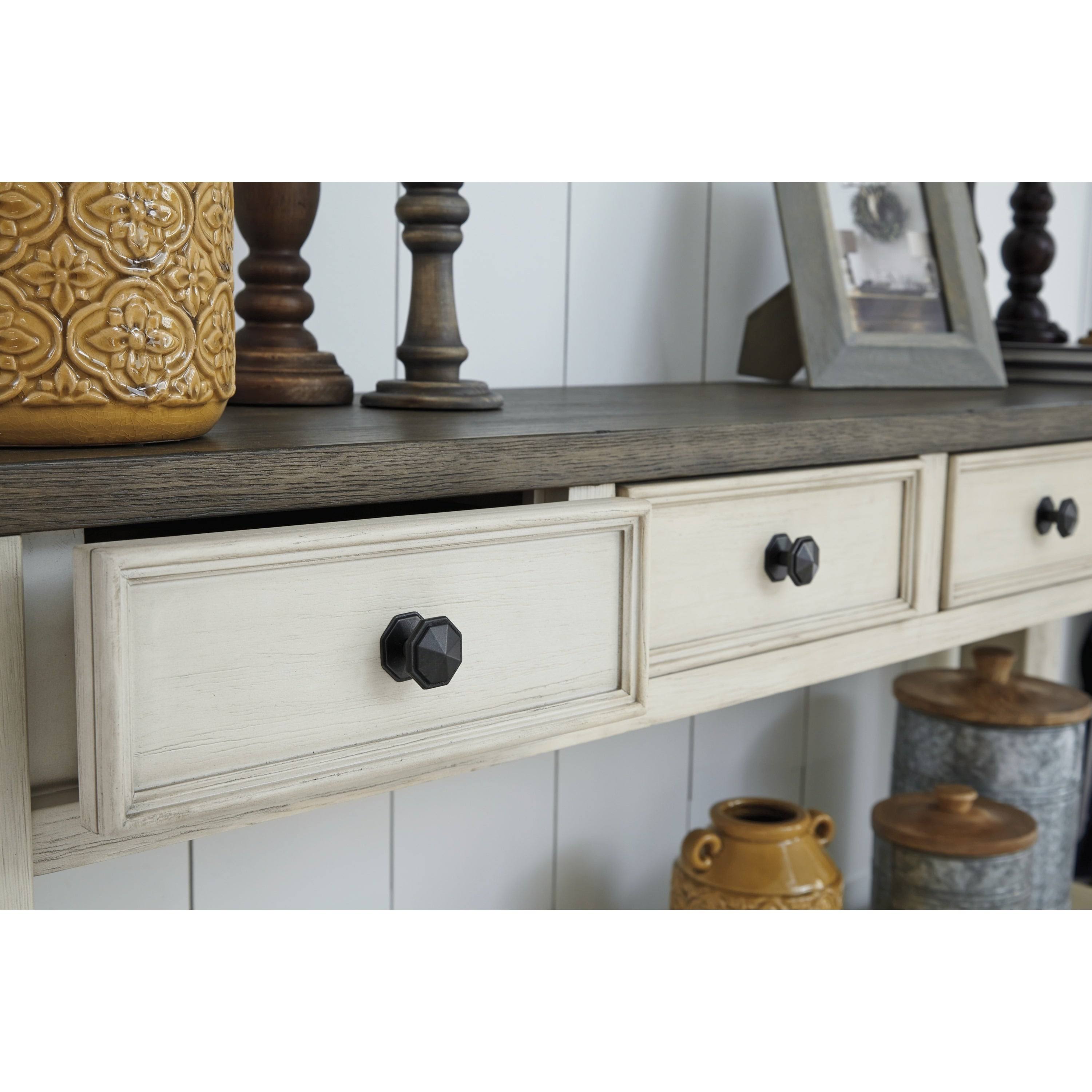 Brown/White Sofa Table K1658