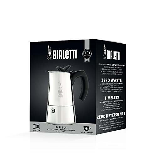 Stainless Steel Stovetop Coffee Maker, 4 Cups S7833