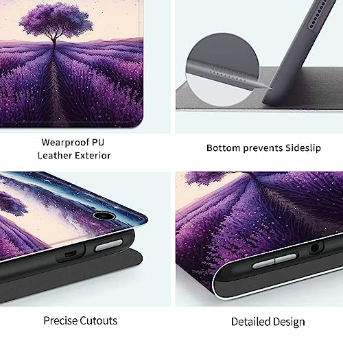 PU Leather Slim Smart Stand Cover for Kindle Fire HD 8 & 8 Plus Tablet R3871