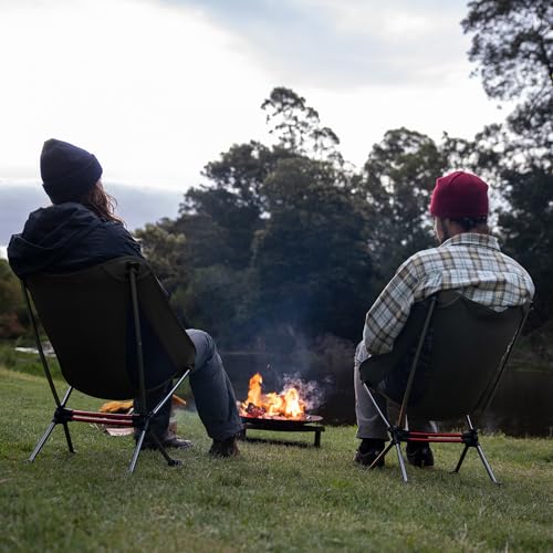 Ultralight Camping Chair with Anti-Sinking Feet D573