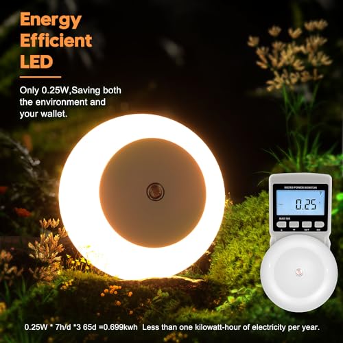 Amber LED Night Light 0.5W 2 Pack H8154