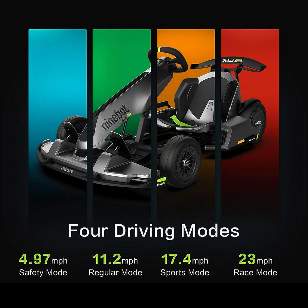 Black Electric GoKart Pro D678