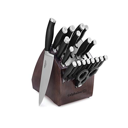 20-Piece Black Knife Block Set L7959