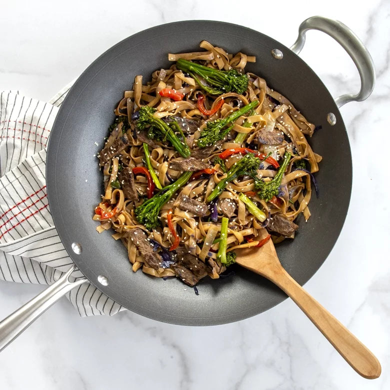 14" Metallic Wok R119