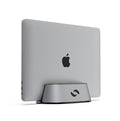 Black Aluminum Adjustable Vertical Laptop Stand R450053