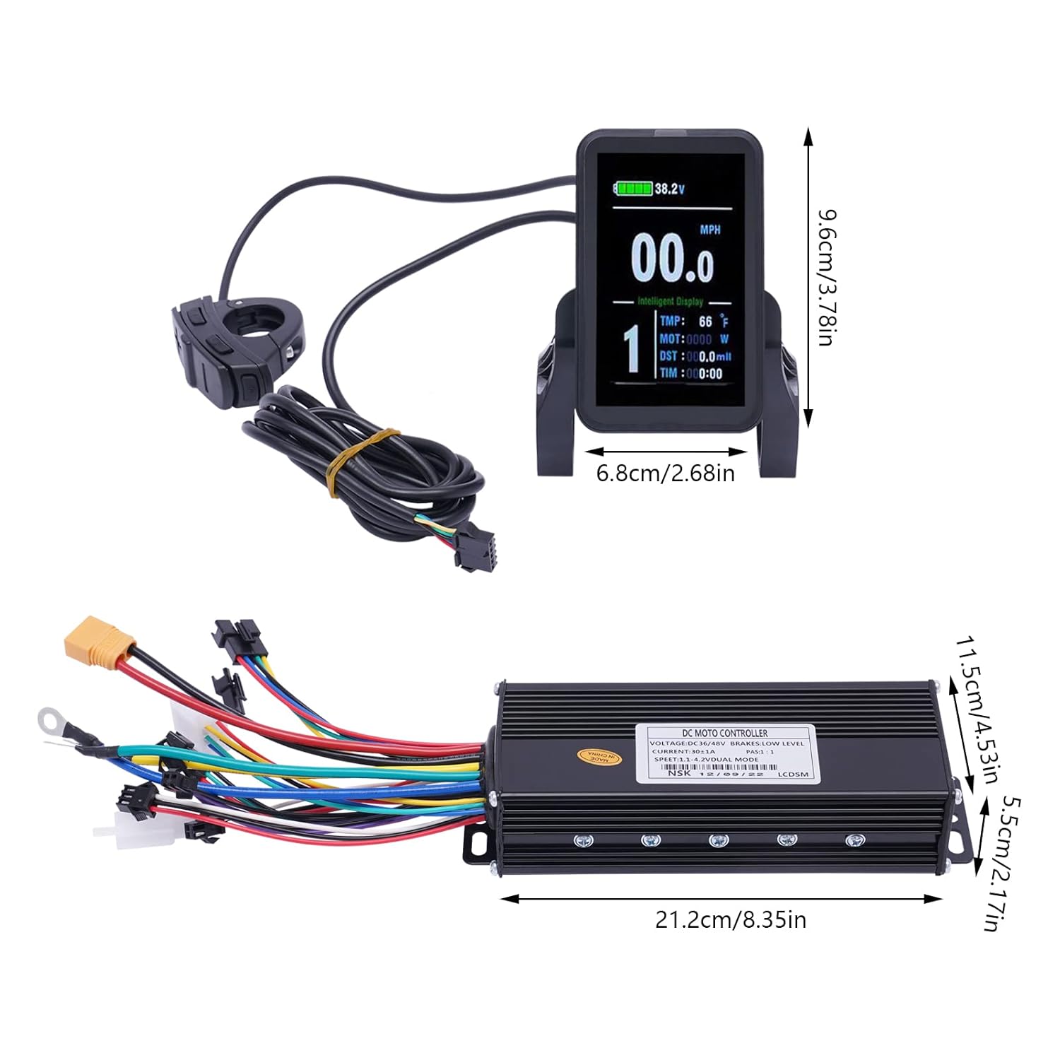 48V 1000W Electric Bicycle Front Hub Motor Conversion Kit K476511