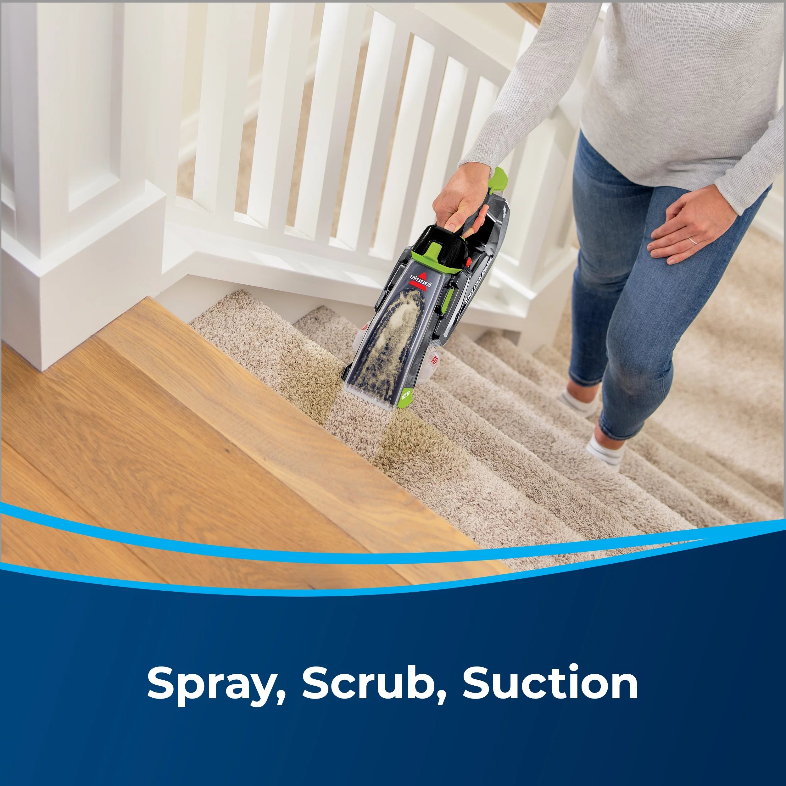 Cordless Portable Carpet Cleaner B258
