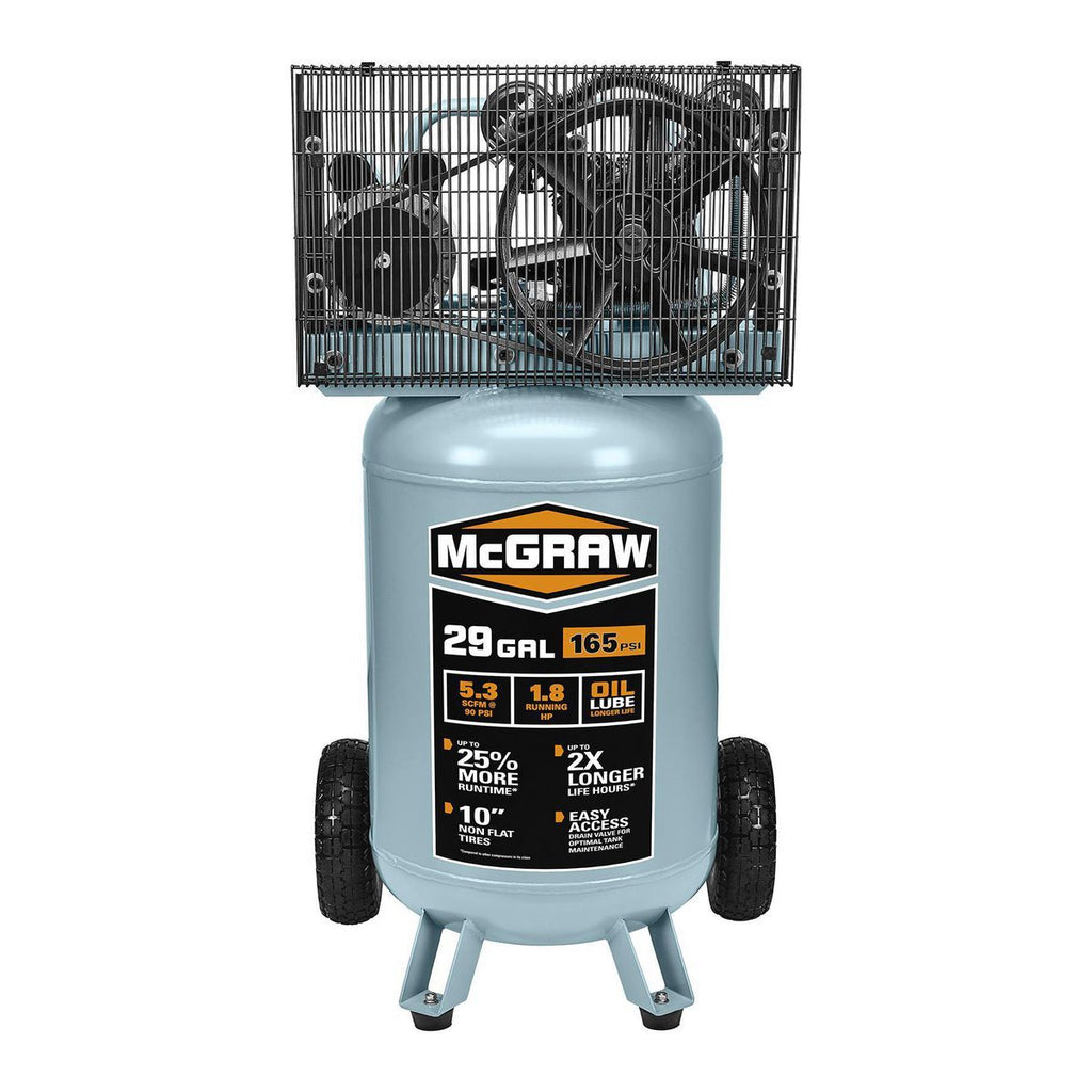29 Gallon 165 PSI Oil-Lube Belt Drive Air Compressor N252