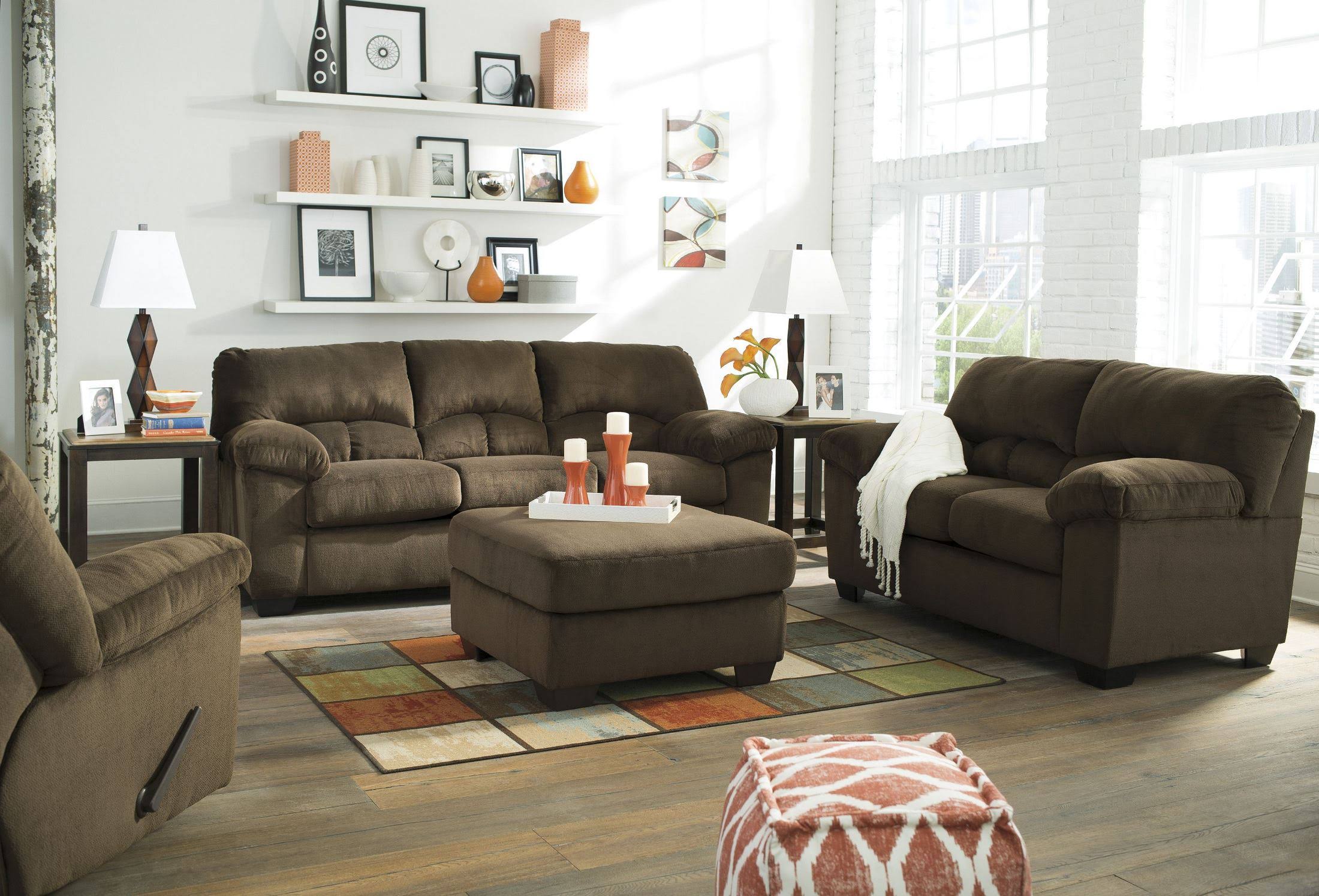 Chocolate Full Sofa Sleeper E58975