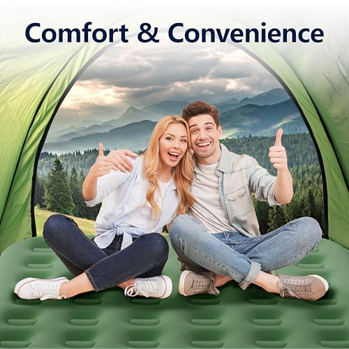 Queen Size Gray Inflatable Air Mattress with Pump Z394