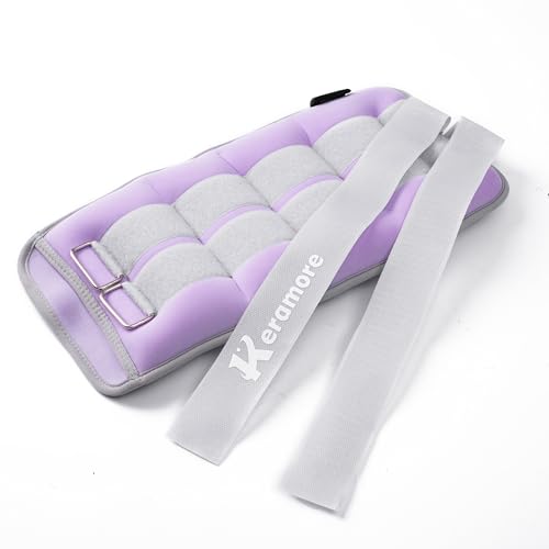 Ankle Weights, 1 Pair, 1/2/3/4/5/6/8/10/12 LBS with Elongated Strap C5951