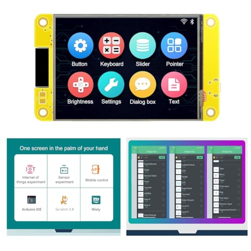 2 Pack 2.8 inch 240X320 TFT Resistive Touchscreen WiFi+BLE Dual Core ESP32 Development Board K426254
