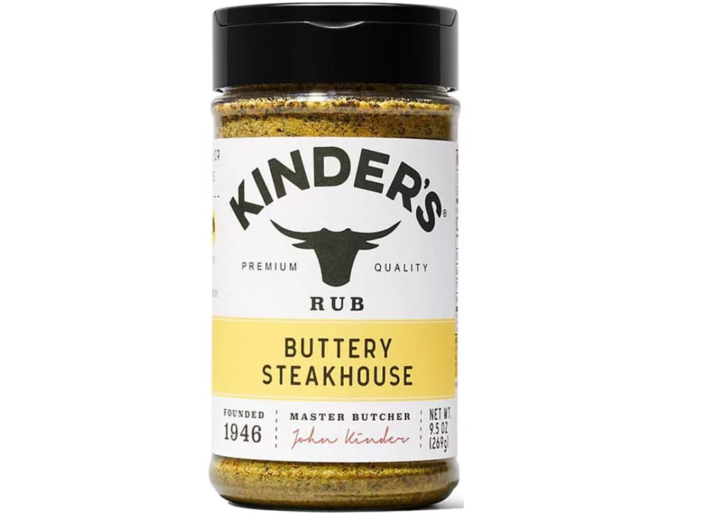 Buttery Steakhouse Rub Seasoning Salt, Pepper and Garlic – 2 Pack O4568