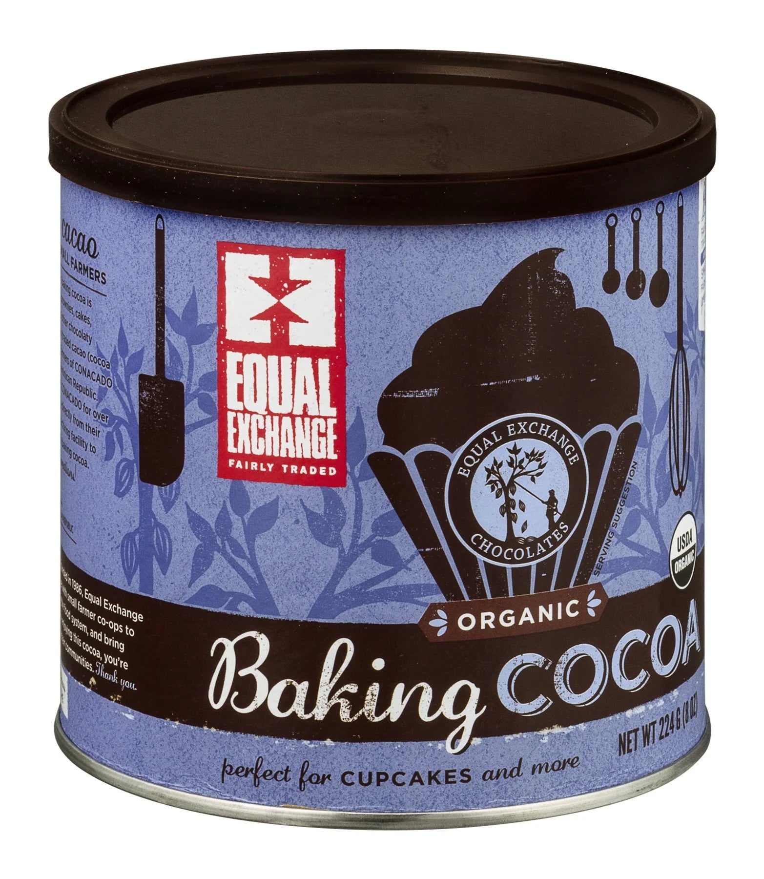 Organic Baking Cocoa 8 Ounces (Case of 6) D58617