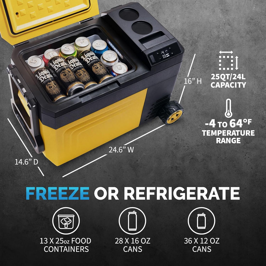 25 Qt. Portable Electric Cooler G125