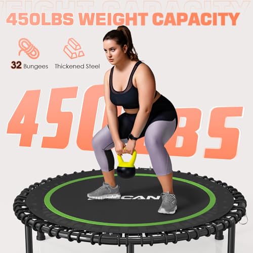 40" Fitness Trampoline with Durable Bungees B3815