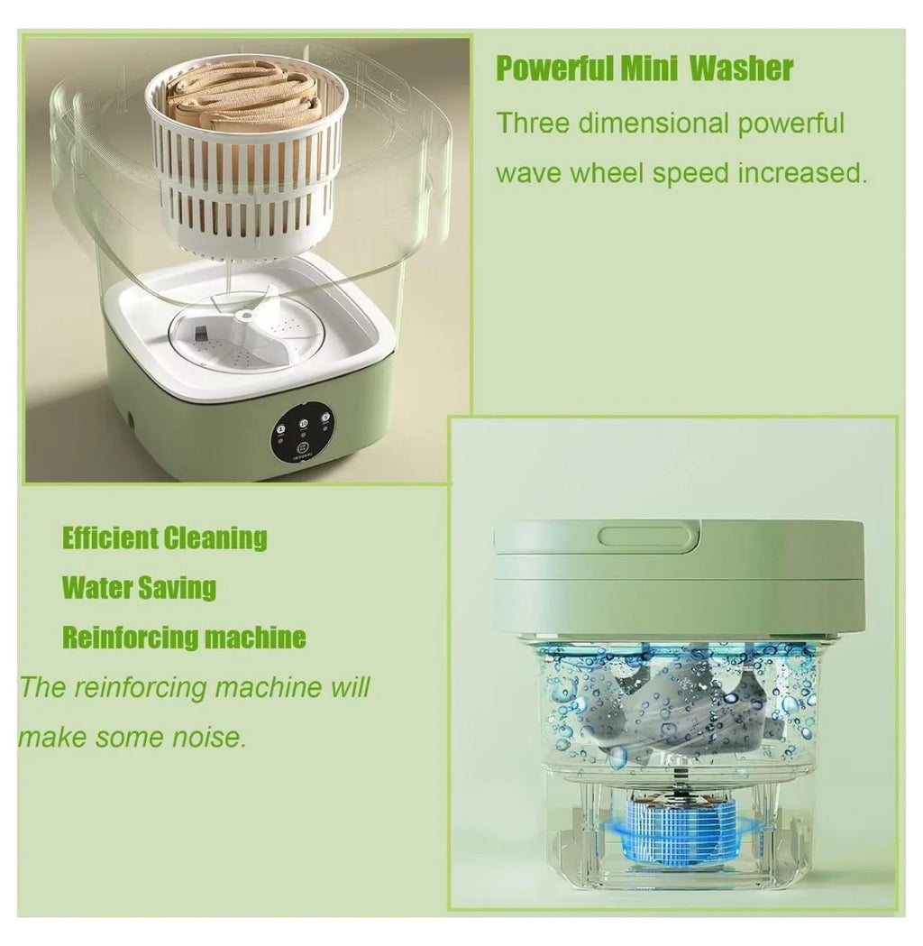 Portable Foldable Washing Machine W845979