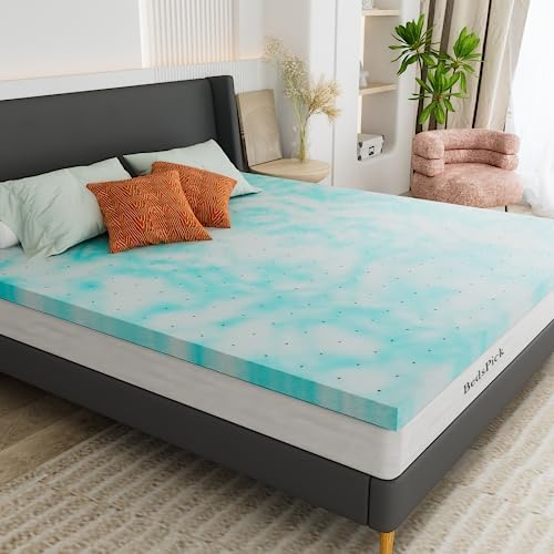 3 Inch Gel Infused Memory Foam Mattress Topper Twin Size R8153