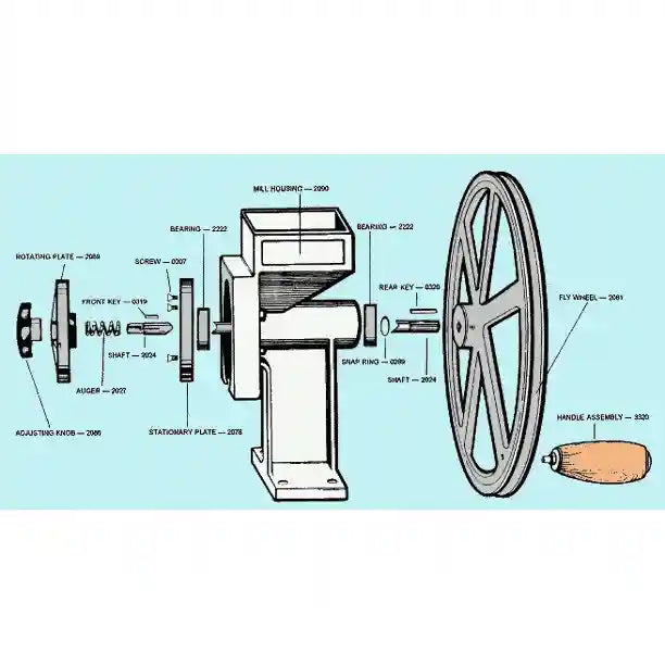 Hand Grain Mill T340