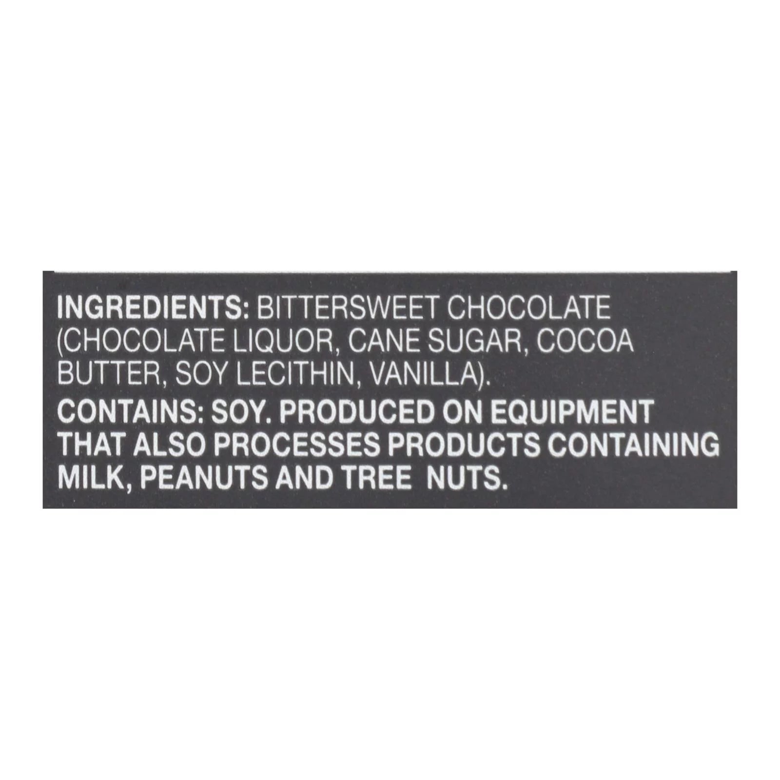 Natural Dark Chocolate 72 Percent Cocoa 3 oz Bars Case of 12 J2718