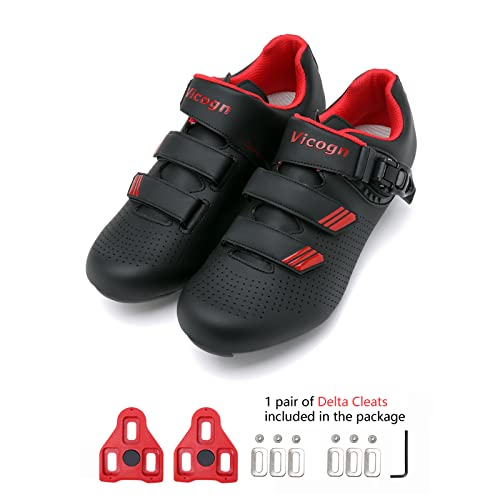 Indoor Cycling Shoes with Look Delta Cleats Y1951