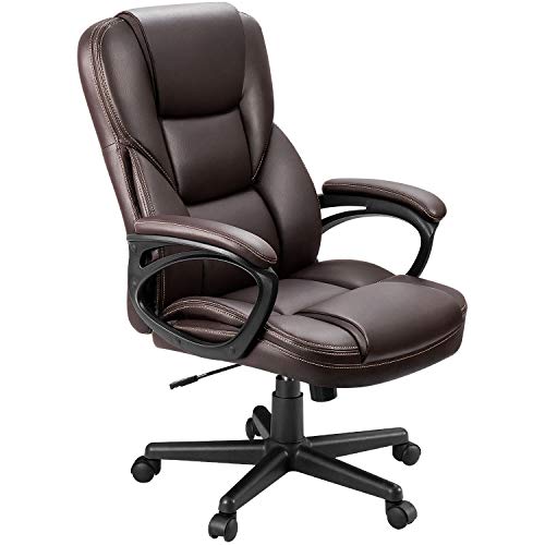 Black PU Leather High Back Adjustable Swivel Office Chair O8202