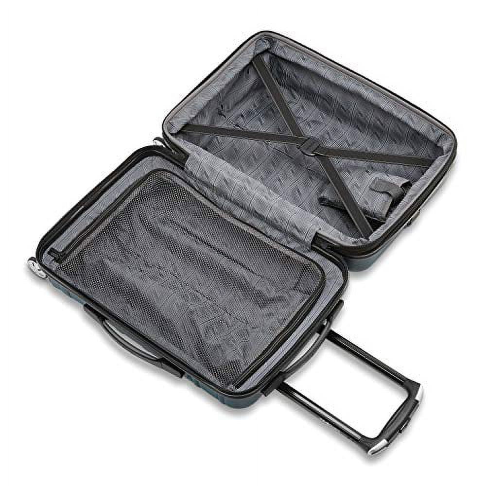 Midnight Black 3-Piece Hardside Expandable Luggage Set with Spinner Wheels N6930