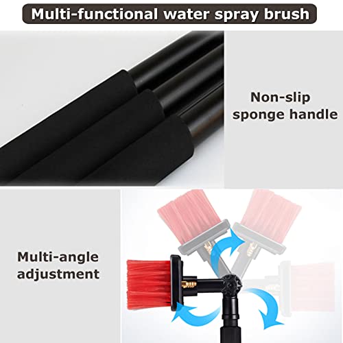 Water Fed Pole Kit, Window and Solar Panel Cleaning System, 30Cmbrush-36Ft/10.8M/55Cmbrush/18Ft/5.4M O18314
