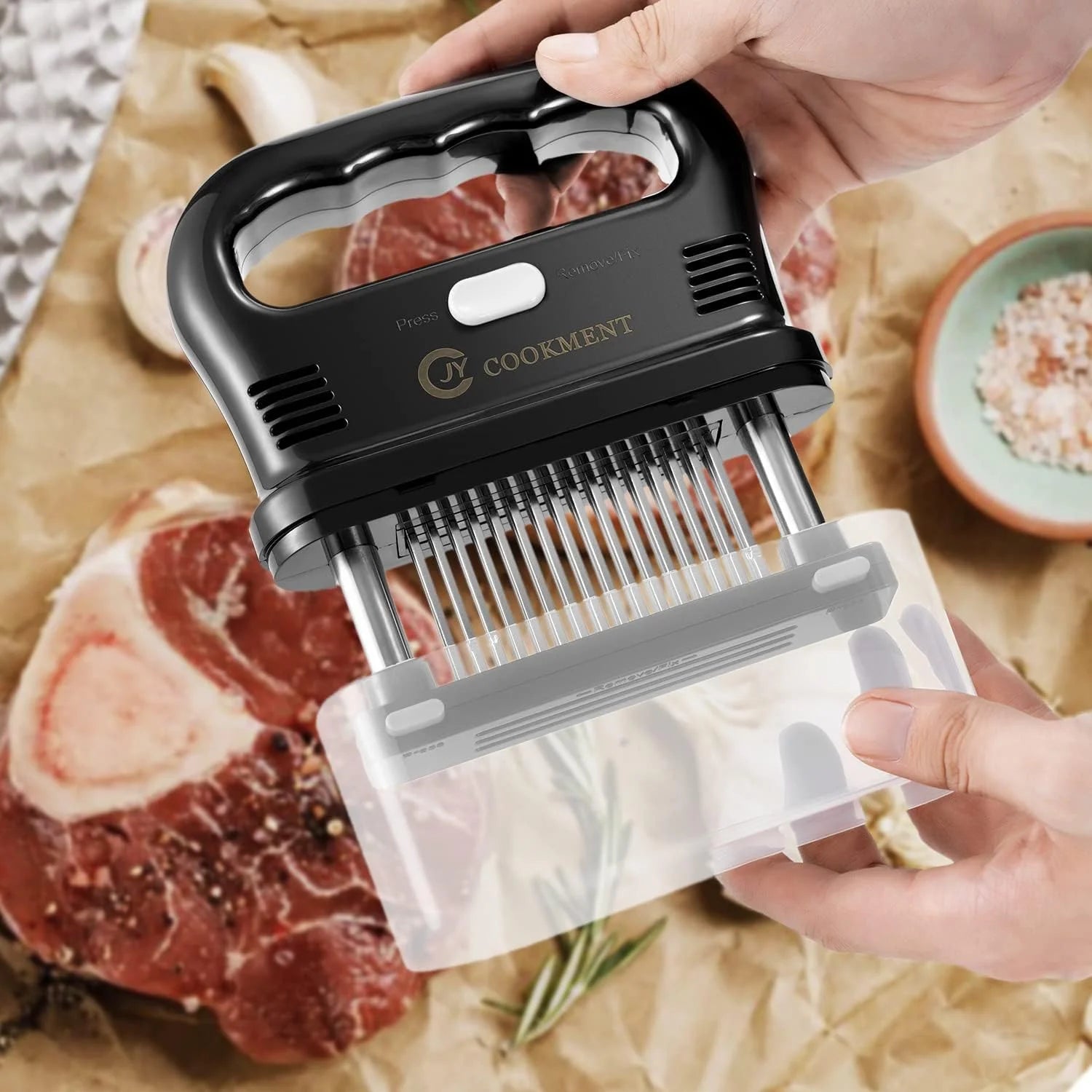 48 Stainless Steel Needle Blades Meat Tenderizer L4666