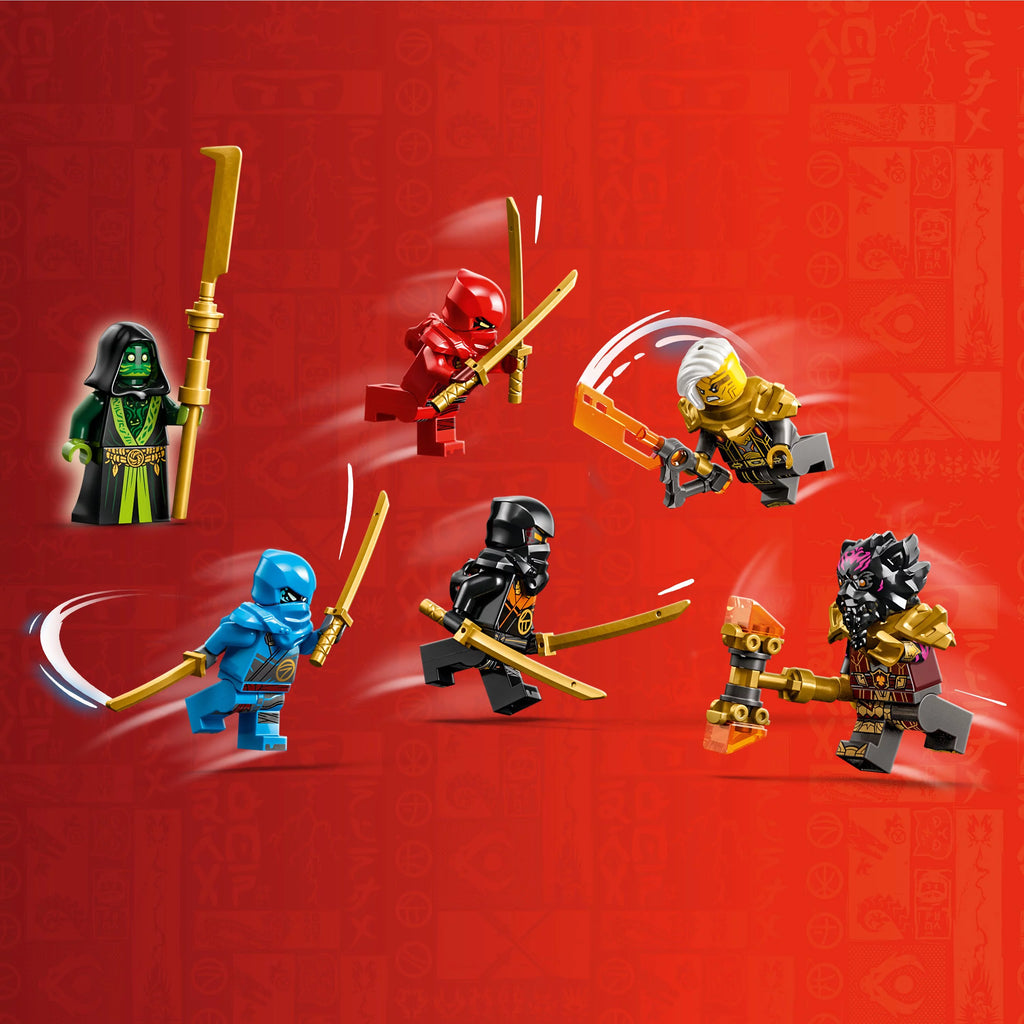 Temple of the Dragon Energy Cores Building Toy with 6 Minifigures T923
