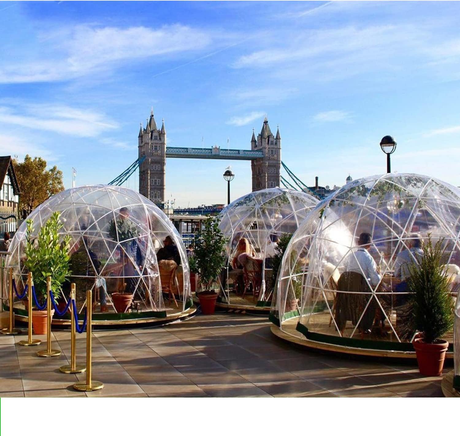12 FT Clear Bubble Tent W675252
