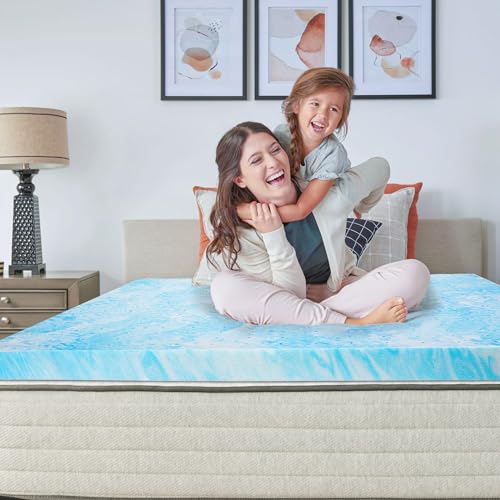 3 Inch Gel Infused Memory Foam Mattress Topper Twin Size R8153