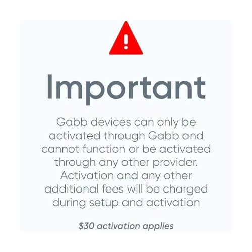 Gabb Phone 4 with GPS Tracking, Parental Controls, Talk & Text N30132