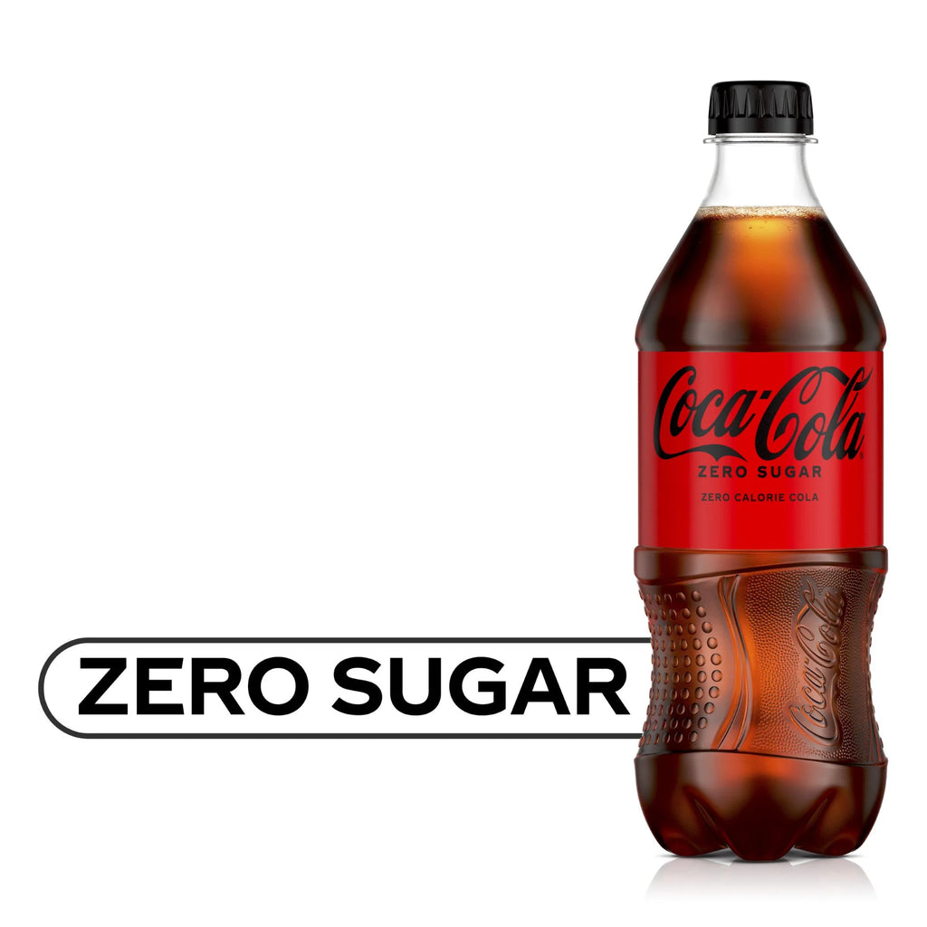 20 Fl Oz Bottle Pack of 10 Zero Sugar Soda A2069