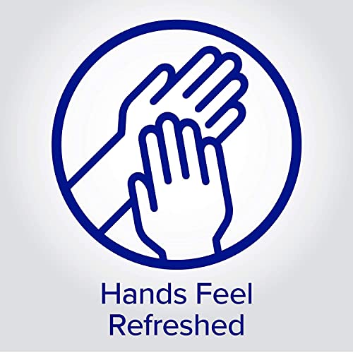 Advanced Instant Hand Sanitizer Refreshing Gel Refill Bottle With Pump 64 oz L151155