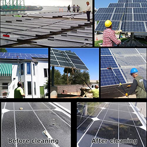 Water Fed Pole Kit, Window and Solar Panel Cleaning System, 30Cmbrush-36Ft/10.8M/55Cmbrush/18Ft/5.4M O18314