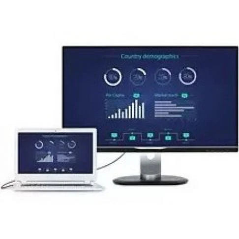 27" LCD Monitor with USB-C, Black E42567
