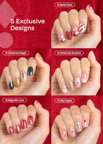 Semi Cured Gel Nail Strips N4321