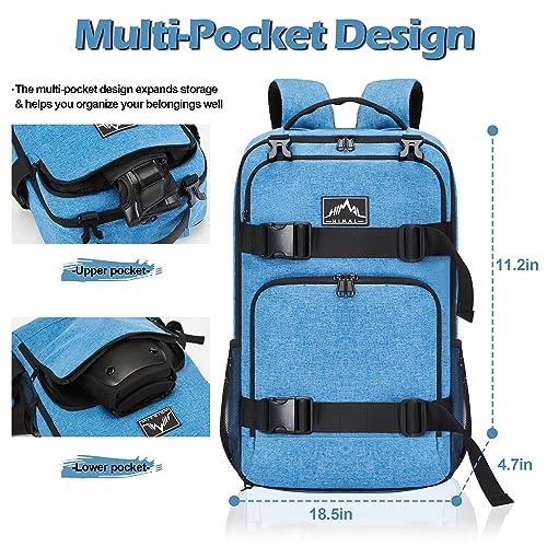 Skateboard Backpack Sports Backpack Laptop Bag C962