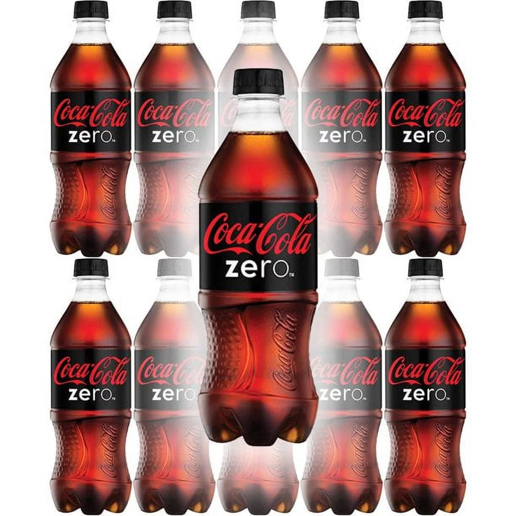 20 Fl Oz Bottle Pack of 10 Zero Sugar Soda A2069